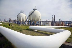 tubería de gas natural