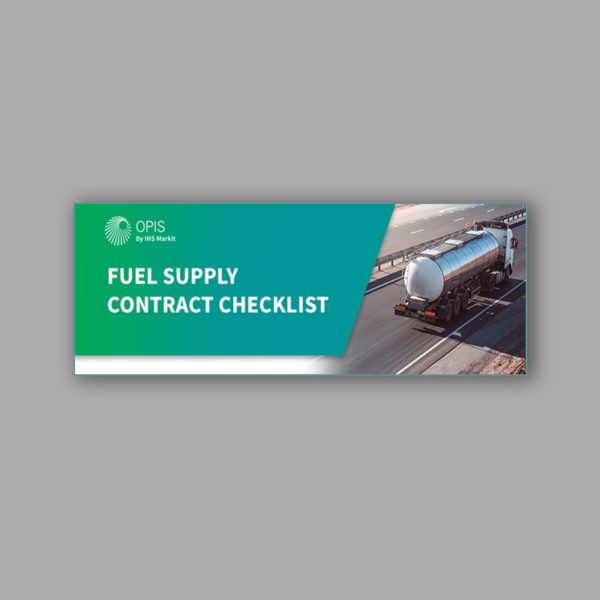 Fuel Supply Contract Checklist