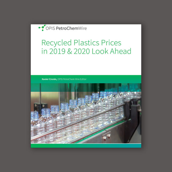 Recycled Plastics Prices in 2019 & 2020 Look Ahead