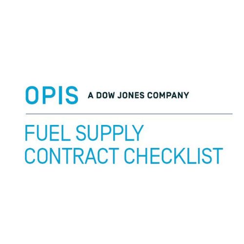 fuel supply contract checklist